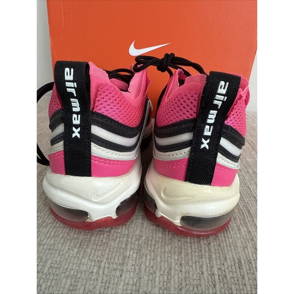 WMNS NIKE AIR MAX 97 LX "SAKURA PACK" PINK BLAST-WHITE-BLACK SZ 7 [CV3411-600] - Picture 4 of 11